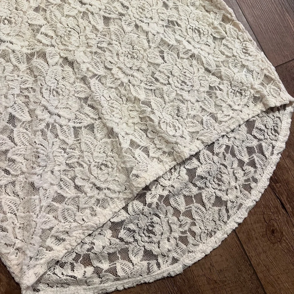 Express Floral Lace Top, small - Picture 5 of 6